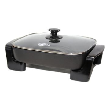 Sarten Electrico Con Tapa De Vidrio