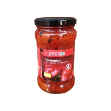 Pimientos Alteza Tira C/Ajo, 290Gr