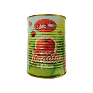 Salsa De Tomate Para Pasta Sabor Napolitana, M/Sabrosísimo, 400G.