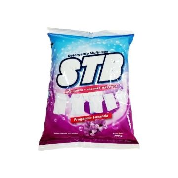 Detergente En Polvo Multiuso Fragancia Lavanda, M/ Stb, Bolsa 500G