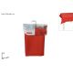Mantel Para Mesa Algodon Roja 150*180Cm