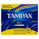 Tapon Sanitario Blue Box Regular 20 Pz Tampax